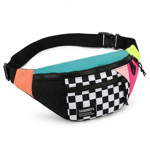 Image of GUSTAVE Crossbody Bag for Men Women with Badges, Waterproof Sling Bag Large Shoulder Bag with Adjustable Strap for Commuting Travel Outdoor Activities Cycling