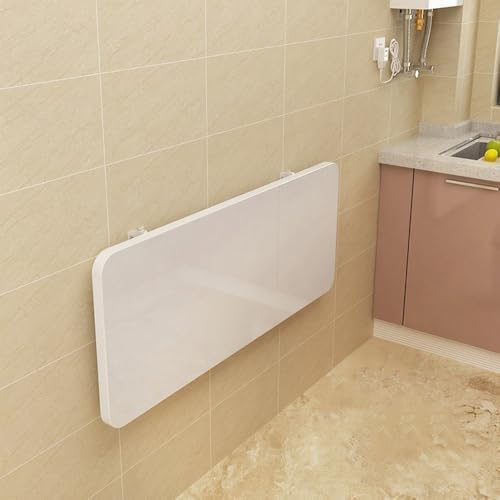 Table pliante murale multifonctionnelle flottante pour plan de travail compact - 2