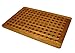 AquaTeak The Original Luxury Yacht Deck Inspired Teak Bath and Shower Mat