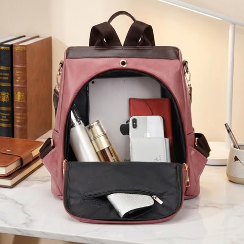 Image of VISMIINTREND Backpack for Women | Stylish Vegan Leather Backpack Bags for Women | College Bag for Girls | Office, Travel & Daily Use