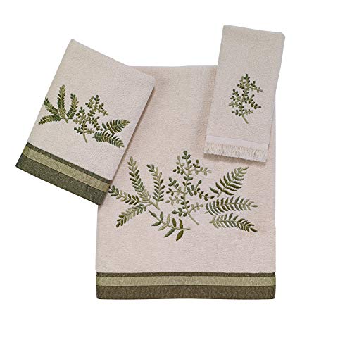 Avanti Linens 01737X-3PCST IVR 3Pc Towel Set, Soft & Absorbent Cotton Towels cover