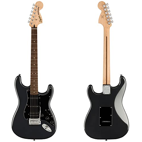 Image of Fender Squier Affinity Strat HSS Pack Charcoal Frost Metallic 0372821469