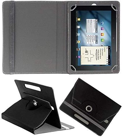 Hello Zone with Free Sim Adapter Kit Asus Memo Pad ME172V 360� Rotating 7� Inch Flip Case Cover Book Cover -Black