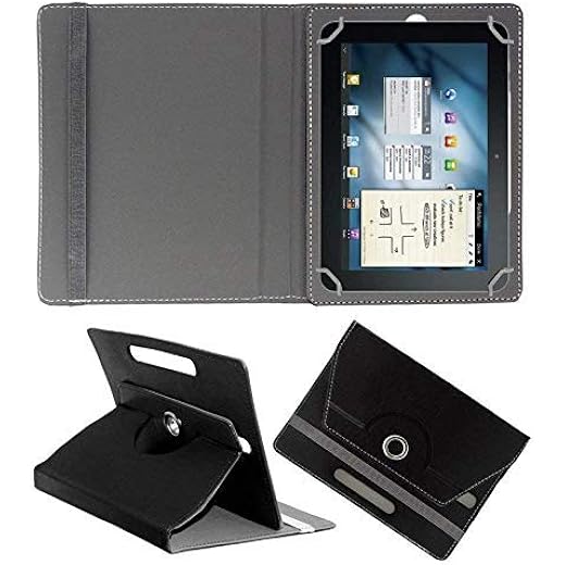 Hello Zone Flip Case Cover for Fire HD 7 - Black