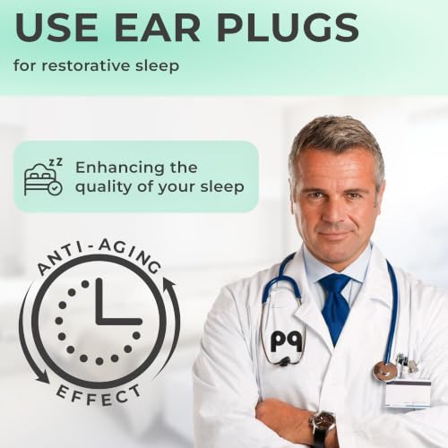 Image of Peace&Quiet PQ Wax Ear Plugs, Silicone Earplugs for Sleep, Green, 50 Ct