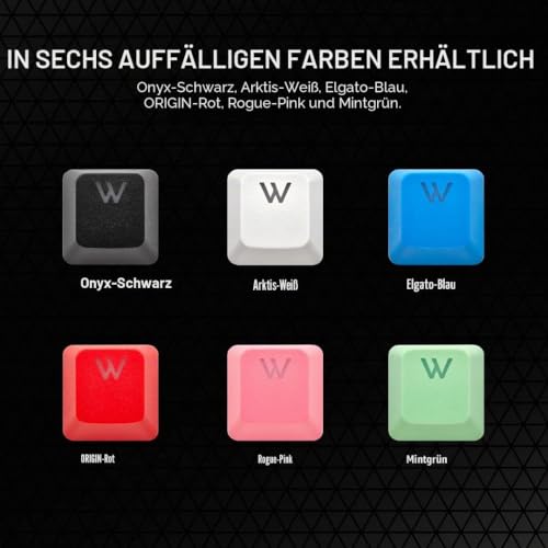Corsair PBT Double-Shot Pro Keycap Mod Kit, blau – Ansicht 6