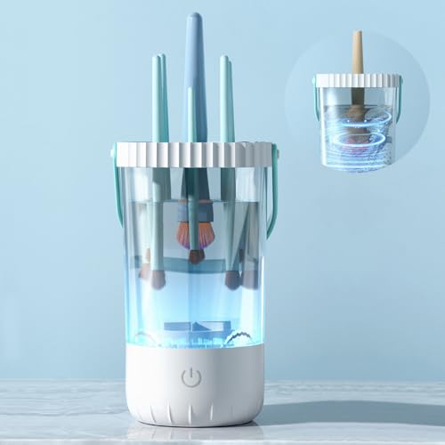 Electric Makeup Brush Cleaner, Automatic…