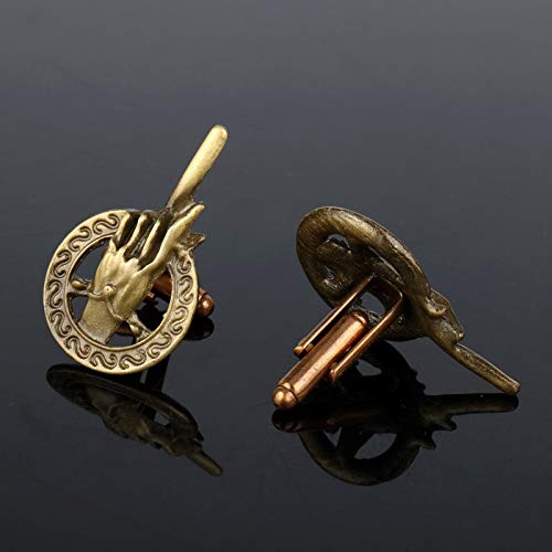 Patch Nation Hand van de Koning Metalen Cosplay Manchetknopen - Image 3