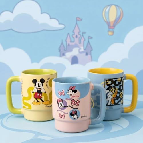 Image of Clay Craft - Official Donald Duck Print, Fine Ceramic Coffee Mug, 500 Ml | Cartoon Character Gift Mug for Kids & Adults | Microwave & Dishwasher Safe | Disney Licensed