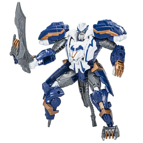 Transformers Legacy United Voyager Class Prime Universe Thundertron Action Figure, Schwarz