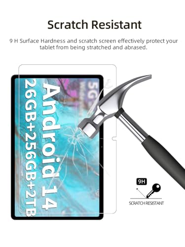 Protector de Pantalla para Relndoo TB02 10 pulgadas Pack 2 miniatura 2