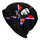 Strickmütze Ernesto Che Guevara Hero Bonnet Hüte Hip Hop Strickmütze Für Männer Frauen Warmer Winter Kuba Kubanische Revolution Schädel Beanies Caps