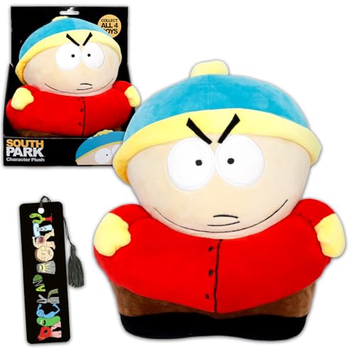 South Park Set - Bundle with 10' Eric Cartman Doll Plus Bookmark | South Park Eric Cartman Gift Set...