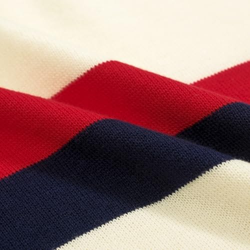 Polo para hombre OXKNIT manga corta casual tejido con cuello en V para verano miniatura 6