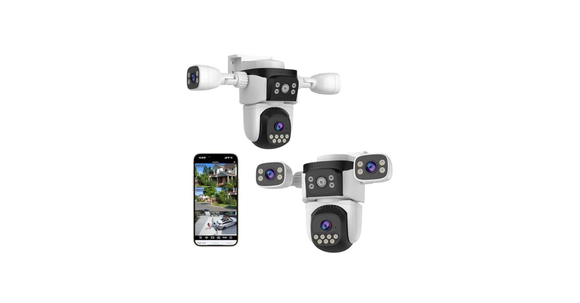 3 ドコでもeye Security FHD SCWP06FHD SC05ST ワイヤレスセキュリティカメラセット SC05ST: テレビ受信用機器