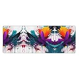 Bordes exquisitos: los bordes de nuestra almohadilla de escritorio amigable con la escritura están hechos individualmente a mano con artesanía de alta calidad para evitar el desgaste, la deformación y el desgomado para un uso a largo plazo.