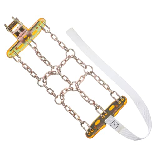 Unomor Winter Car Chains Snow Chains for Trucks and Cars Easy Install Safe Winter Driving