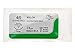 Sterile Sutures Thread with Needle (6 Suture Pack) for Medics, Medical, Physician Assistant, Nursing, Veterinary Student's Surgical Suture Practice Kit, Stitching Pad and Emergency Training Set