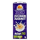 Céréal Avena Drink Bio Bevanda Vegetale senza Lattosio, senza Zuccheri Aggiunti, Agricoltura Biologica Italiana, 1 Lt