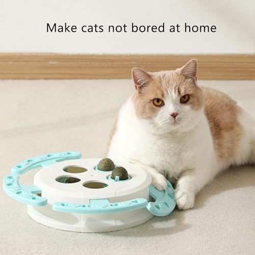 Puzzle interactif pour chats stimulation mentale activité menthe intérieur - 3