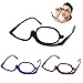 ECYC Gafas De Lectura De Maquillaje Con Aumento +4.0 Gafas Con Lentes...