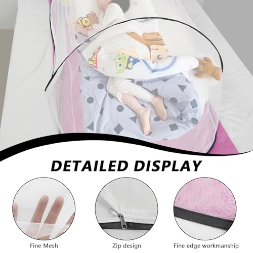 Miniatura 2 de Mosquiteras Desplegables, Mosquitera Plegable, Portátil Para Una Sola Persona, Gran Espacio, Malla De Cifrado Sin Instalación Para El Hogar, Dormitorio, Viajes, Camping
