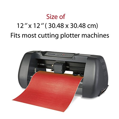 Vinyl Sheets 40 Pack 12” x 12” Premium Permanent Self Adhesive Vinyl Sheets for Craft Cutters,Printers,Letters,Decals (35 Color)