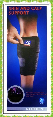 L Neoprene Shin Calf Support YC