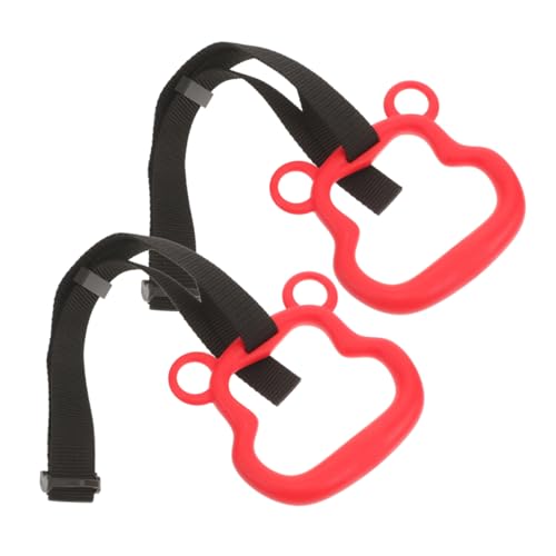 UPKOCH 1Pair Gymnastics Rings for Home Fitness Adjustable Training Equipment Family Friendly Exercise for All Ages Easy Installation Enhance Physical Strength Bonding