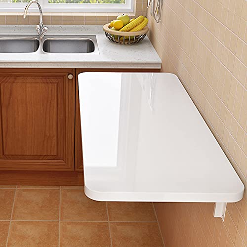Table pliante murale pour petit espace bureau suspendu compact LUNEZY - 2