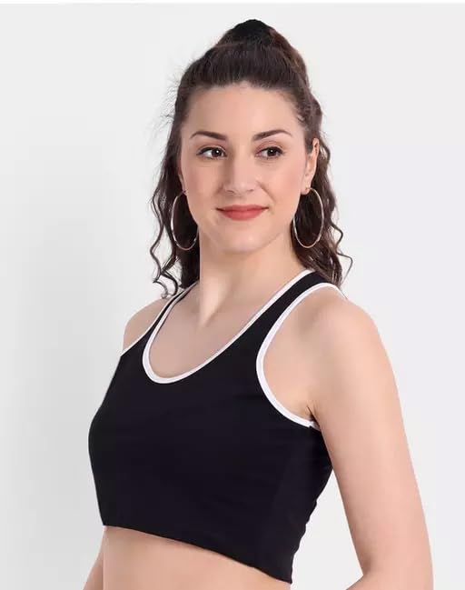 Image of Women's Stylish & Premium Cotton Tank Top & Crop Top for Women