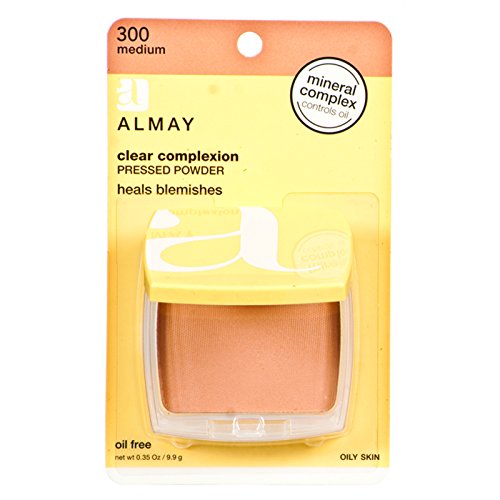 Almay Clear Complexion Pressed Powder, Medium [300] 0.35 oz