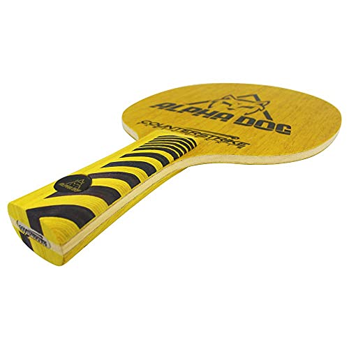Professional Alpha Dog Ping Pong Paddle | The Perfect All-Around Paddle | Professional Table Tennis Racket | Olympic & Tournament Legal | ITTF Approved | Amazing Spin & Control - Thumbnail 5
