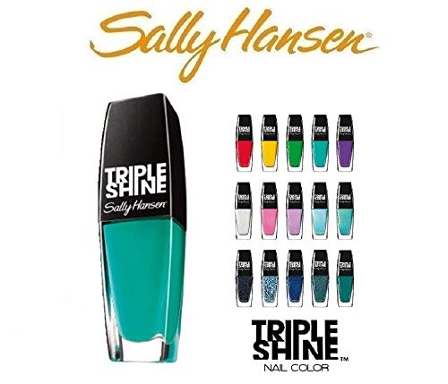 Sally Hansen Color Nail Polish Gift Sets (Triple Shine, 10 Piece Set Random)