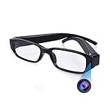 【Cámara con estilo para gafas】 Ofrece video de 1920 * 1080P. Se puede utilizar para clases, conferencias, entrevistas y otras actividades al aire libre. El marco de vidrio con material plástico ABS, súper ligero y práctico, le brinda una experiencia de uso cómoda.