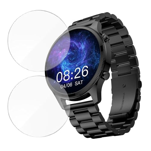 Image of 2 Pack| Smartwatch Screen Protector for Noise Halo Plus |1.46 inch| | Flexible TPU Film, 9H Scratch Resistant, Bubble Free Installation - Not Tempered Glass