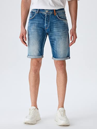 LTB Gadoni Pantaloncini Casual Uomo - Estivi Con Cintura In Corda - Look Sportivo E Comodo - 4