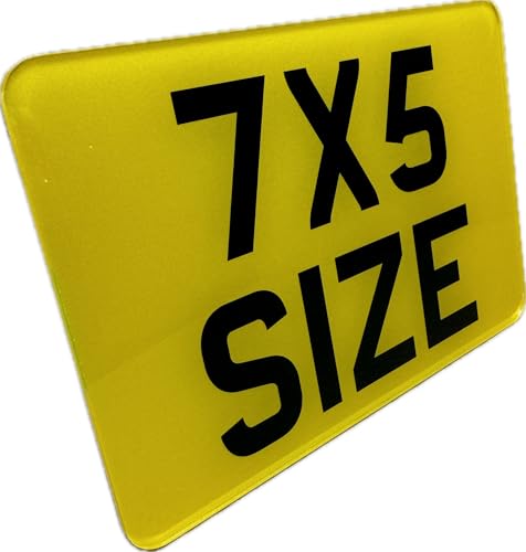 Small 7x5 motorcycle Motor Bike Novelty number plate Small 7x5 motorcycle Motor Bike Novelty number plate
