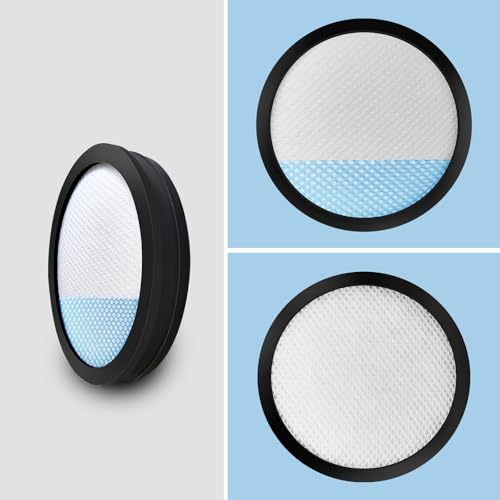 8 Pack Stick Vacuum Filter for Ryobi 18V 1 + Cordless PCL720,PBLSV716k,PBLSV716B,PBLSV717k,PBLSV717B,PCL720K Stick Vacuum Parts,Compare to Part A32SV720N,Washable Reusable Filters by HeptaFiltra - Used condition - Image 7