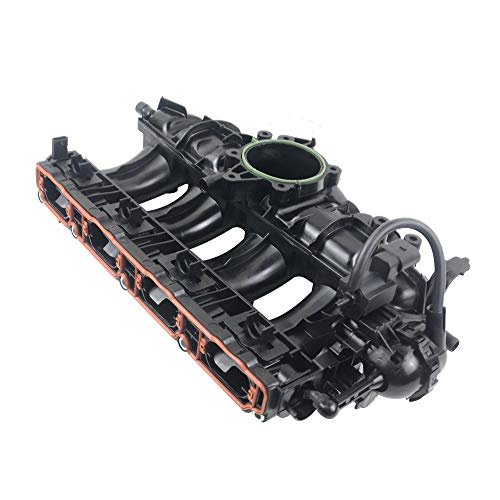 NICEKE Collecteur d'admission Compatible avec A4 A5 A6 Q5 2.0L Turbo-Motor 06H133201AT 06H133201AN Cover