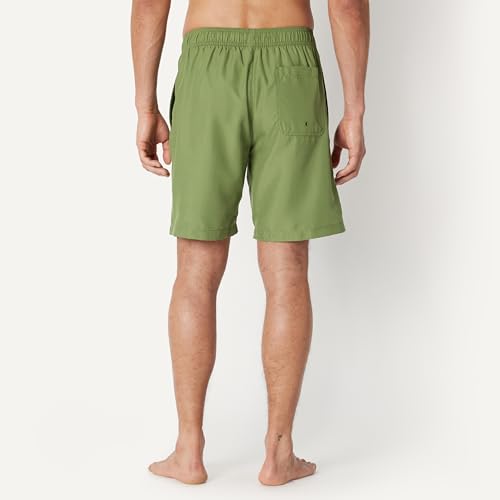 Image of Amazon Essentials Men's 9 inch Swim Trunks with Mesh Lining, Pockets, Drawstring Closure