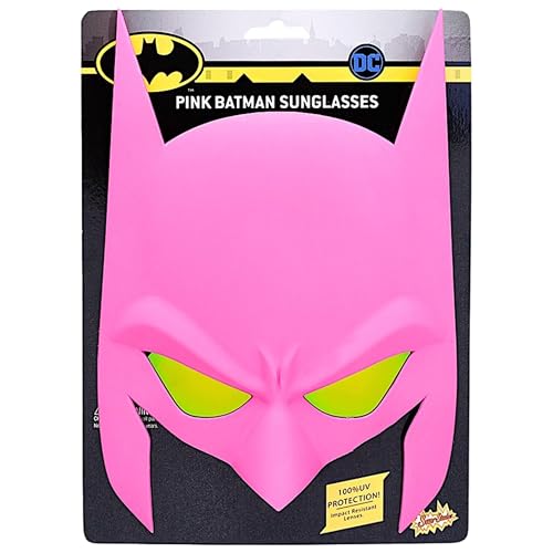 Image of Sun-Staches Batman Sunglasses | DC Comics Costume Accessory | UV 400 | One Size Fits Most