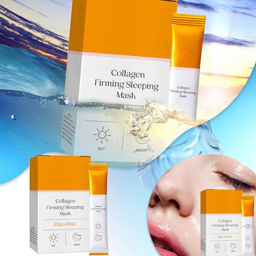 究極の肌:コラーゲンプロテインフェイスで贅沢な保湿と活力の回復を実感してください!(5ml) パック 大容量 Mマーク フェイスマスク