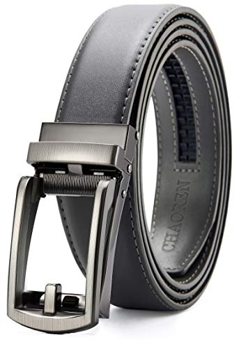 Image of CHAOREN Mens Dress Belt - Ratchet Belt Leather 1 1 /4 inch Comfort Click - Perfect Companion to Mens Dress Shoes