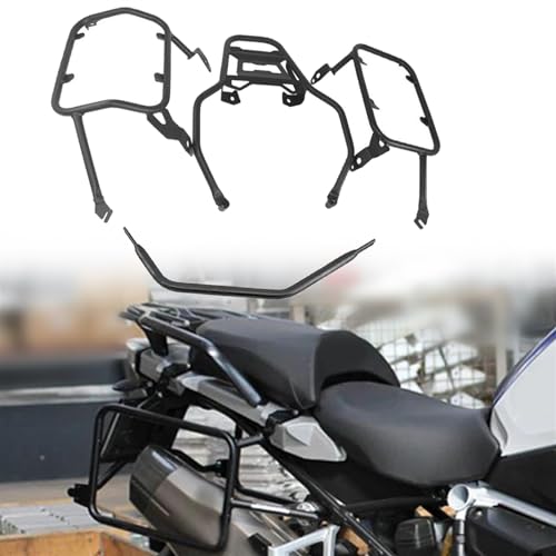 Porte-bagages moto inox support sacoche selle boîtier BMW R1250GSA