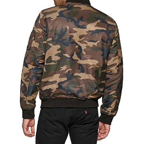 Image of Levi's Men's Flight Satin Unfilled Ma-1 Bomber
