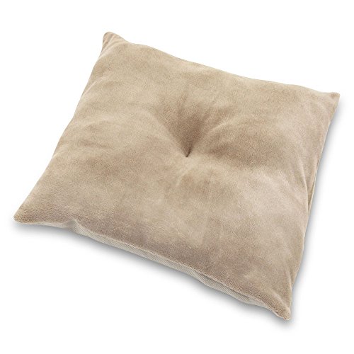 Image of Best Pet Supplies Cat Bed for Indoor Cat, Domed Tent House with Removable Pillow, Covered Cat Cave for Small Dog, Puppies and All Breeds of Cats - Tan, 18 x 18 x H:16 inch
