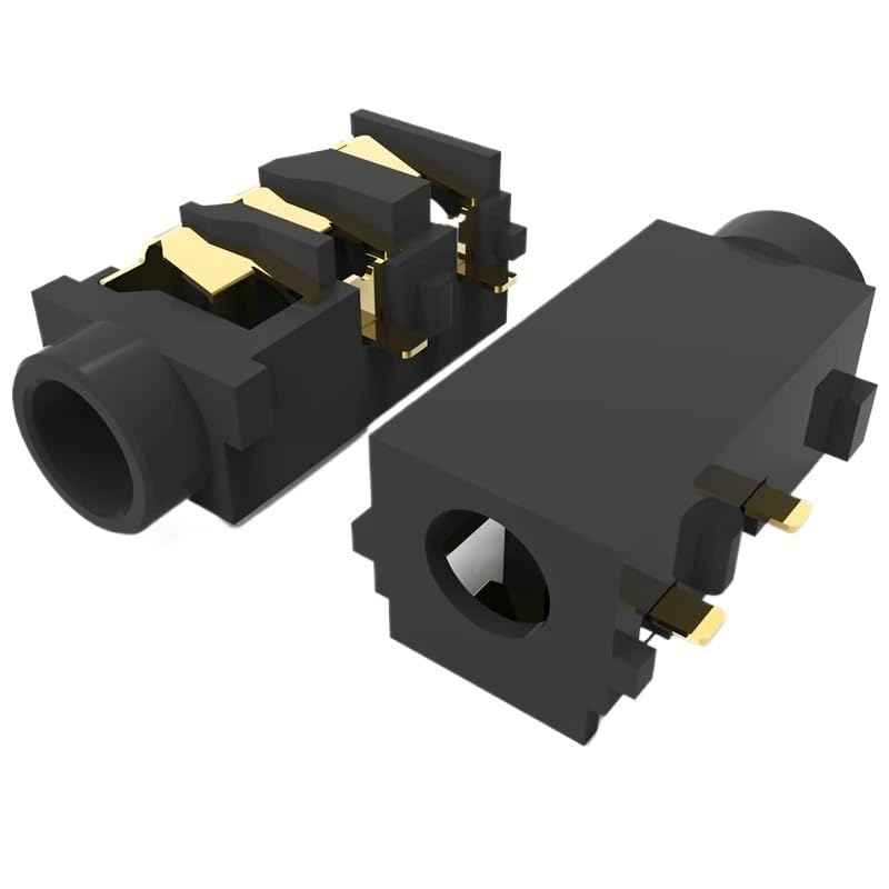Prise audio SMT plaqué or et cuivre pour boîtier TWS x5