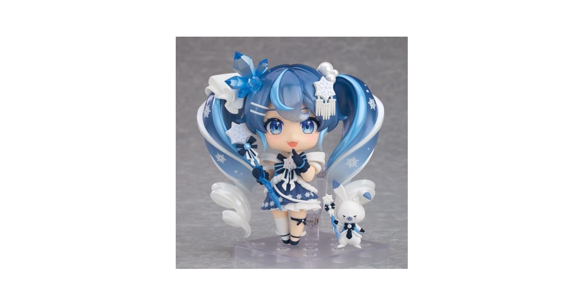 Amazon.co.jp | 雪ミク 2025 ねんどろいどCrystal Snow Ver. 雪