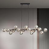 Besytal Black Chandeliers for Dining Room, 55